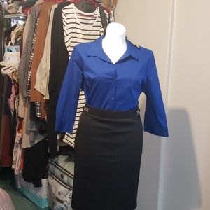 Collar buttoned down shirt